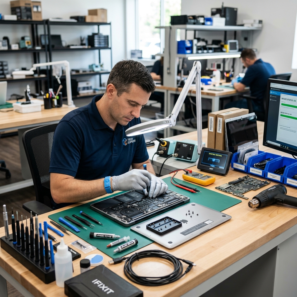 MC Interactive Repair Centre Workbench